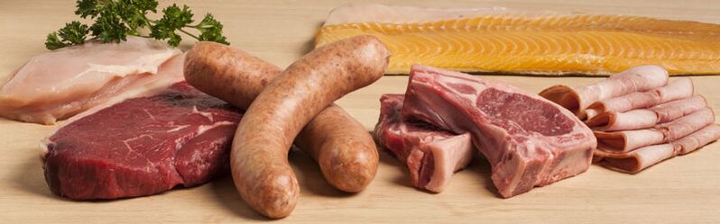 Certains types de viande et de poisson doivent être exclus de l'alimentation si vous souffrez de cystite.